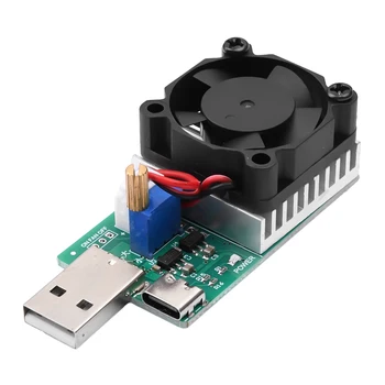 USB DC Elektroniskās Slodzes Mērītāju Modulis Regulējams 3,7 V~13V 18W/22.5 W Novecošanās Izturība Detektors