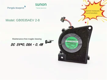 Sunon Magnētisko Gultņu 5V 0.45 W GB0535AEV2-8 36*44 * 7mm Grāmatiņa Turbīna, Ventilators