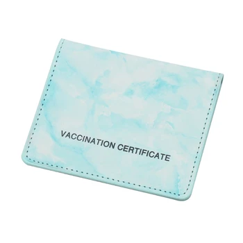 PU Ādas Vakcinācijas Kartes Turētāju, lai Vakcinācijas Kartes, Kārtis, Sievietes, Vīrieši