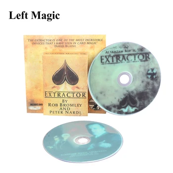 Nosūcējs (Veidojums+DVD) Burvju Triku Karte Kabatas Magie Burvis Slēgt Ilūzijas Aksesuārus Komēdija Mentalism