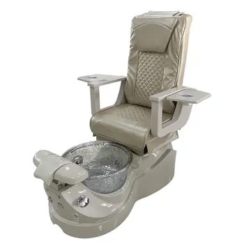 2023 Jaunu Dizainu, luksusa pedikīra masāžas krēsls unikālas formas skaistumkopšanas salonā manikīra pedikīra spa krēsls