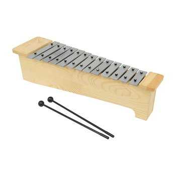13-Signāls Liels Piķis Xylophone Puses-Klauvē Metāla Xylophone Ierakstiet Xylophone Izpildes Orff Sitamie Instrumenti