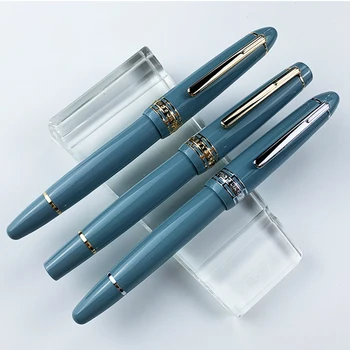 Yongsheng 629 lielas ietilpības Tintes pildspalvu Vakuuma virzuļa rakstīšana ar tinti sirdsdarbība JunFeng, 14k zelta, pērļu dāvanu pildspalvas biznesa birojs