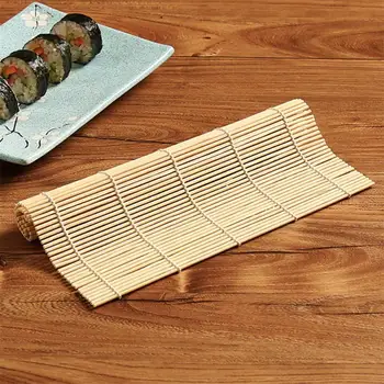 24x24cm Suši Set Bambusa Ritošā Mats Rīsu Airi Rīki kawaii suši pelējuma bambusa Virtuves Piederumi, japāņu virtuve