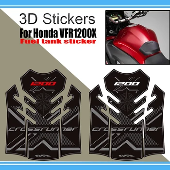 Motociklu Honda VFR1200X VFR 1200X Uzlīmes 3DStickers Tvertne Pad Sānu Rokturi Gāzes Degviela Komplektu Ceļa VFR1200