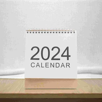 Biroja Galda Kalendārs Mājsaimniecības Mēneša Kalendārs 2024. Gadam Mazo Galda Kalendārs Mājas Biroja Galda Kalendārs