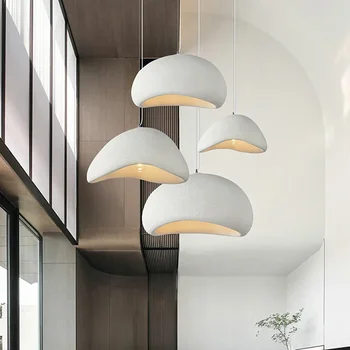 Mūsdienu Minimālismu Wabi Sabi LED Pendant Lampas Bēniņi dekors Gaismas Apturēšanu Apgaismes iekārtas Virtuves Salu Ēdamistaba Restorāns