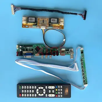 Par M201P1-L01/L02/L03/L05 Kontrollera Draiveri Valdes LCD Monitors DIY Komplekts, 30-Pin LVDS AV+HDMI+VGA+IS+USB 4CCFL TV Analog 1400*1050 0