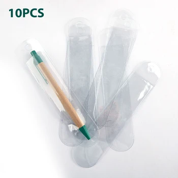 10Pcs Plastmasas Matēts Vienu Pen Universālā Pildspalvas Vāciņš Dāvanu Pildspalvu Iepakojumā