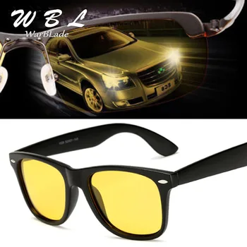 WarBLade 2019 Jaunu Vīriešu Dzeltenā Nakts Redzamības Saules Brilles Sievietēm Polarizētās Augstas Kvalitātes Objektīvs Nakts Braukšanas Drošību Eyewears 0