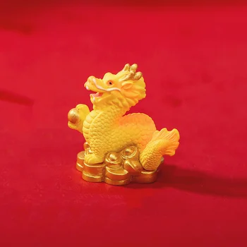 8Pcs Sveķu Zodiaka Pūķa Statuja Ķīniešu Stilā Pūķa Talismans Kuģiem, Galda Rotājumi