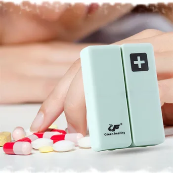 1PC Nedēļas Pill Box 7 Dienas Salokāms Ceļojumu Medicīnas Turētājs Pill Box Planšetdatora atmiņas Gadījumā, ja Konteiners Dozatoru Organizators Rīki