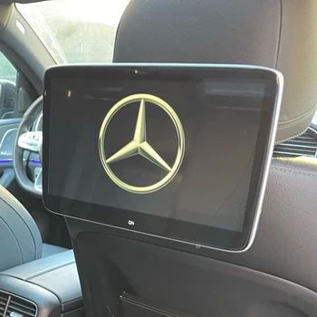 Auto Pagalvi Monitors Android12 Jaunu Jaunināšanas Tablete Touch Ekrāns Mercedes Benz C E V GLE GLS Klase Tiešsaistes Video Automašīnas Aizmugurējā Sēdekļa