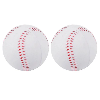 2X Sporta Beisbola Samazinātu Ietekmi Beisbola 10Inch Pieaugušo Jaunatnes Mīkstu Bumbu Spēļu Konkurences Pitching Ķērāju Apmācības
