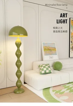 Vienkārši Dzīvojamā Istabā Sēņu Grīdas Lampa Mākslas Gultas, Guļamistabas Modelis Telpas Grīdas Lampas