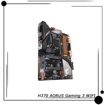 Par Gigabyte LGA1151 H370 DDR4 64GB Core i7/i5/i3 ATX Desktop Mātesplatē H370 AORUS Spēļu 3 WIFI