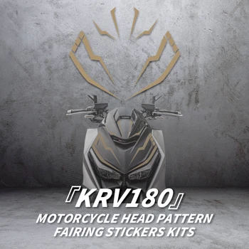 Izmantot KYMCO KRV180 Motocikla Vadītājs Līnijas Modelis, Uzlīmju Komplekti, Velosipēdu Piederumi Apdares Declas Var Izvēlēties Stils