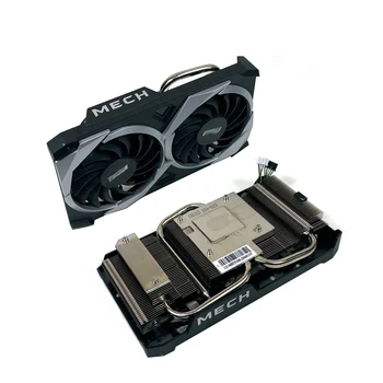 JAUNU PLD08010S12HH DC12V 0.35 video kartes GPU radiatoru MSI RX6500XT MECT 2X graphics video kartes dzesēšanas ventilators
