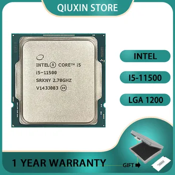 Б/у процессор Intel Core i5-11500 i5 11500 2,7,L3 = 12M 65 Вт LGA 1200,ГГц шестиядерный двенадцатипоточный процессор