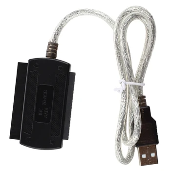 Jauns USB 2.0 IDE SATA S-ATA/2.5/3.5 Adaptera Kabeli (Adaptera Kabeli)