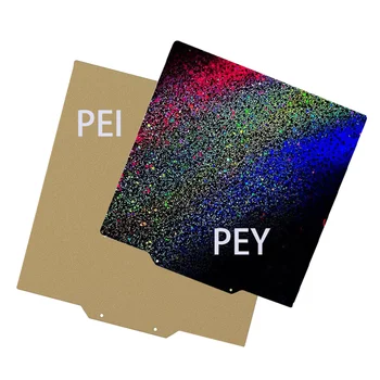 ENERĢISKS PEI PEY Veidot Plate TronXY X5SA 330x330mm Double Sided ar Faktūru (PEI) + Krāsains Zvaigžņotām PEY Gulta Geeetech A30