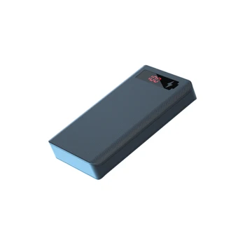 6*18650 Power Bank Lietā C Tipa Dual USB Ar Digitālo Ekrānu Mobilā Tālruņa Lādētāju DIY Shell 18650 Akumulatora Uzlādes Turētājs 0