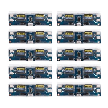 10X Universālā CCFL Invertoru LCD Klēpjdatoru, Monitoru, 4 Lampas 10-29V Un 15-22 Collu Platekrāna