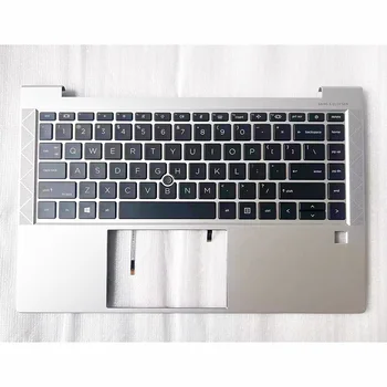 Jaunu Tastatūru ar palmrest segtu backlit HP EliteBook 840 845 745 G7 G8 M36312-001