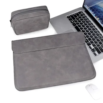 Laptop Sleeve For Macbook Air 13 Lietā 13.3 14 15.4 collu Soma ar Neliela Soma XiaoMi Huawei Matebook Shell Klēpjdatora Soma