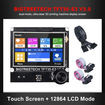 BIGTREETECH TFT35 E3 V3.0 3D Printeri Touch Screen Displejs, Dual Režīms LCD 12864 Par SKR MINI E3 V3 Valdes Ender Jaunināšanas 3 SKR V1.4