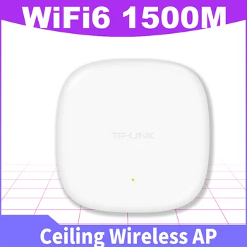 Tp-Link AX1500 Griestu AP WiFi Range Extender 1500 M Bezvadu Piekļuves Punkts, 5Ghz WiFi6 Pastiprinātājs Hotspot AP Visuresamību Maršrutētāju 0