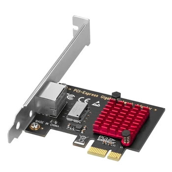 PCIE Karti, Gigabit Tīkla Karte 10/100/1000Mbps RJ45 Vadu Tīkla Karte PCI-E Tīkla Adapteris LAN Karte