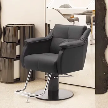 Šampūns Izkārnījumos Frizieru Krēslu, Make Up, Skropstu Luksusa Sedans Friziera Krēsls Esthetician Metāla Cadeira Ergonomica Mēbeles 0