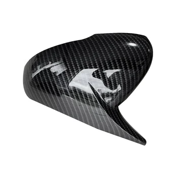 Automašīnu Durvju Atpakaļskata Spoguļa Vāciņš Melns, par Kia Stinger 2018-2023 ABS Vērša Ragu Sānu Spoguļa Korpusa Reverse Cepures Uzlīmes