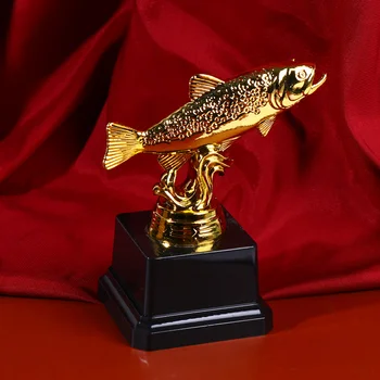 Bērni Puse Trofeju Radošo Apbalvojumu Trophy Plastmasas Zivju Apbalvojumu Trophy Sporta Sacensību (Zivju C)