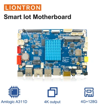 Liontron Amlogic A311D Android Mainboard Atvērtā koda attīstības 5 Topi Skaitļošanas jaudu valdes Rūpniecības kontrole