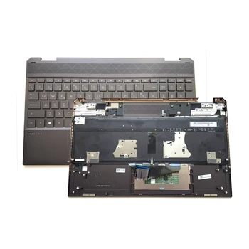 Nomaiņa Klaviatūras BLACK HP SPECTRE X360 15-EB Ar Apgaismojumu C shell 0