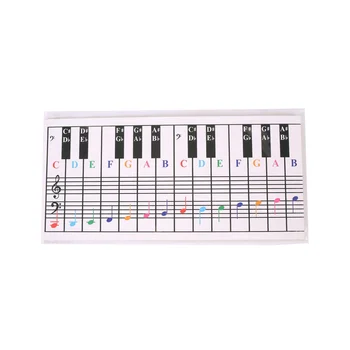 61Keys 88 Taustiņi, Klavieres Tastatūra Atsauces Diagrammas Piecas Līnijas Klavieres Atsauces Diagrammas Elektroniskās Klavieres Fingerings Prakses Kartes 1