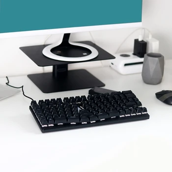X-Loki Ergonomiska Mehāniskā Klaviatūra Desktop Tastatūras Vadu Mehāniskā Tastatūra 1