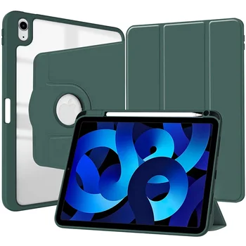 360° rotācija Tablet Case for iPad Gaisa 5 4 Lieta iPad 10. Paaudzes Gadījumā 10.9 2022 7 8 9 10.2 Pro 11 Pro 10.5 Stāvēt Vāciņu 1
