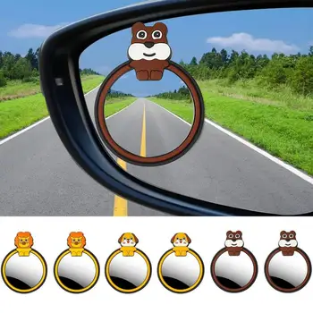 Blind Spot Spogulis 2gab Kārta Atpakaļskata Spoguļi Izliekta Atpakaļgaitas Spogulis Ar 360 Plats Leņķis Regulējams Automašīnas SUV Un Kravas automašīnām 1