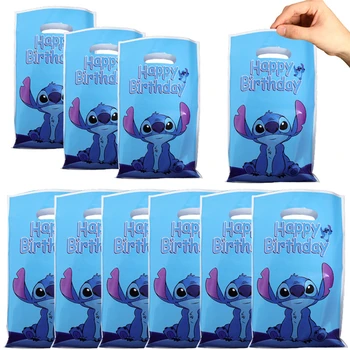 Jaunu Disney Stitch Dzimšanas Dienas Svinības Rotājumi Lilo Dūriens Zila Papīra Cup Plate Autiņu Fona Baloni, Bērnu Dušas Piederumi Bērniem 2