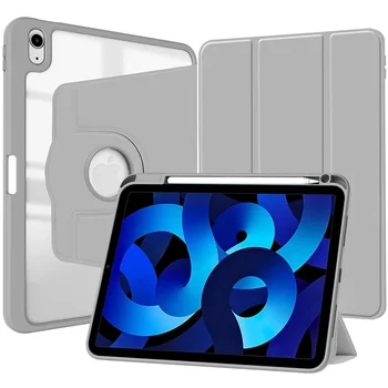 360° rotācija Tablet Case for iPad Gaisa 5 4 Lieta iPad 10. Paaudzes Gadījumā 10.9 2022 7 8 9 10.2 Pro 11 Pro 10.5 Stāvēt Vāciņu 2
