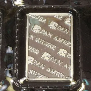 5 gab (rindu), kas Nav magnētisko Pan American Sudraba Pārklājumu Bārs Āmuru lietņu Suvenīru Metāla Monētas Dāvanas Vakuuma iepakojumā 5 gab kārtas bāri 3