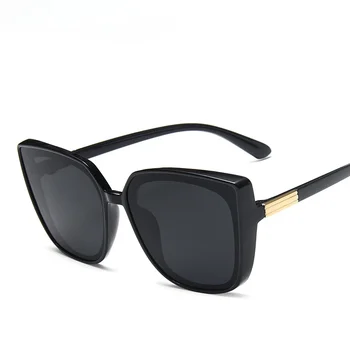 Lielgabarīta Cat Eye Saulesbrilles 2022 Modes Sieviešu Toņos Trending Vīriešiem Slīpums Saules Brilles Toņos UV400 Brilles, Aizsargbrilles 3