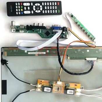 Par M201P1-L01/L02/L03/L05 Kontrollera Draiveri Valdes LCD Monitors DIY Komplekts, 30-Pin LVDS AV+HDMI+VGA+IS+USB 4CCFL TV Analog 1400*1050 4