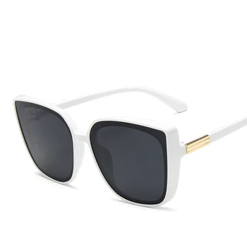Lielgabarīta Cat Eye Saulesbrilles 2022 Modes Sieviešu Toņos Trending Vīriešiem Slīpums Saules Brilles Toņos UV400 Brilles, Aizsargbrilles 4