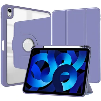 360° rotācija Tablet Case for iPad Gaisa 5 4 Lieta iPad 10. Paaudzes Gadījumā 10.9 2022 7 8 9 10.2 Pro 11 Pro 10.5 Stāvēt Vāciņu 4