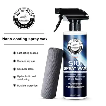 473ml Keramikas Automašīnas Laka Spray Anti Scratch Spray Auto Krāsas Aprūpes Hidrofobo Pārklājumu Stikla polijas Wax Nano Remonts Spray 4